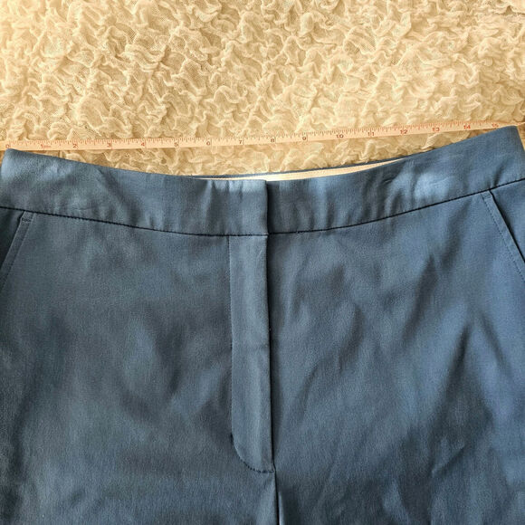 Derek Lam 10 Crosby Malika Slim Slit Pant Blue Size 12 - Picture 8 of 10